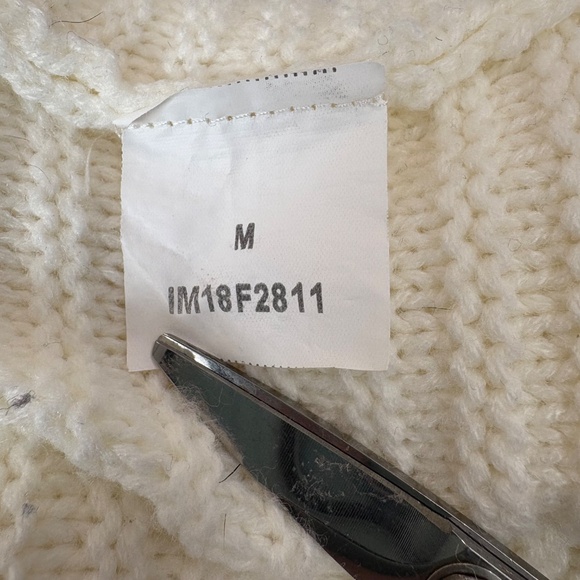 MINKPINK Fair Isle Fringe Sweater Size M - Picture 6 of 12